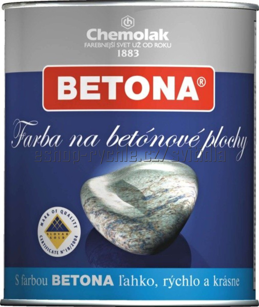 betona/0,75 bílá