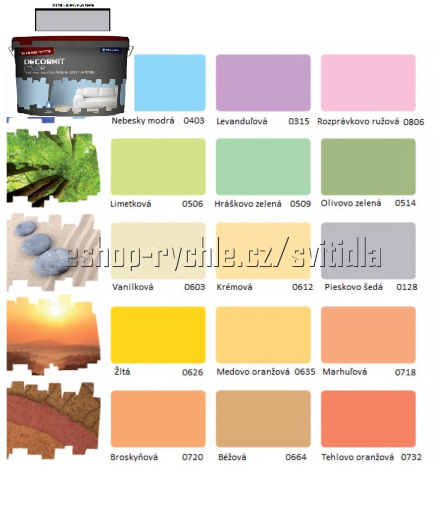 decorhit color/cihlově oranžová 2l