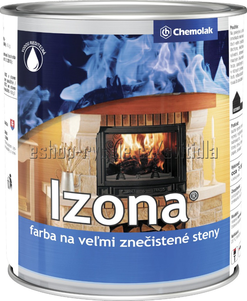 IZONA malířská barva 0,75l