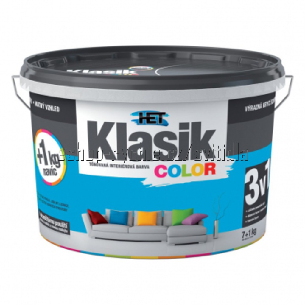 HET Klasik color modrá 0417 7+1kg