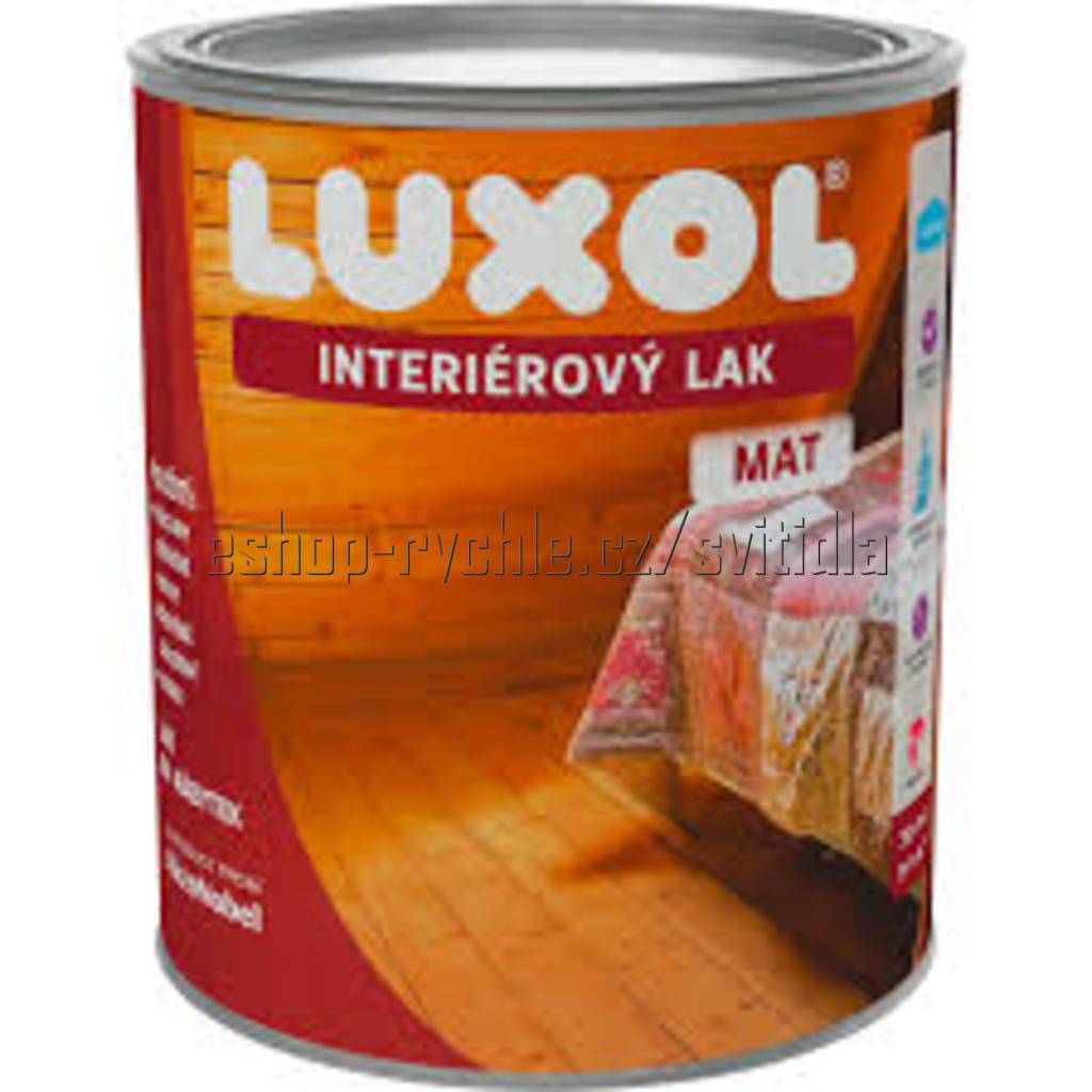 luxol lak interiér mat 0,75l/bezbarvý