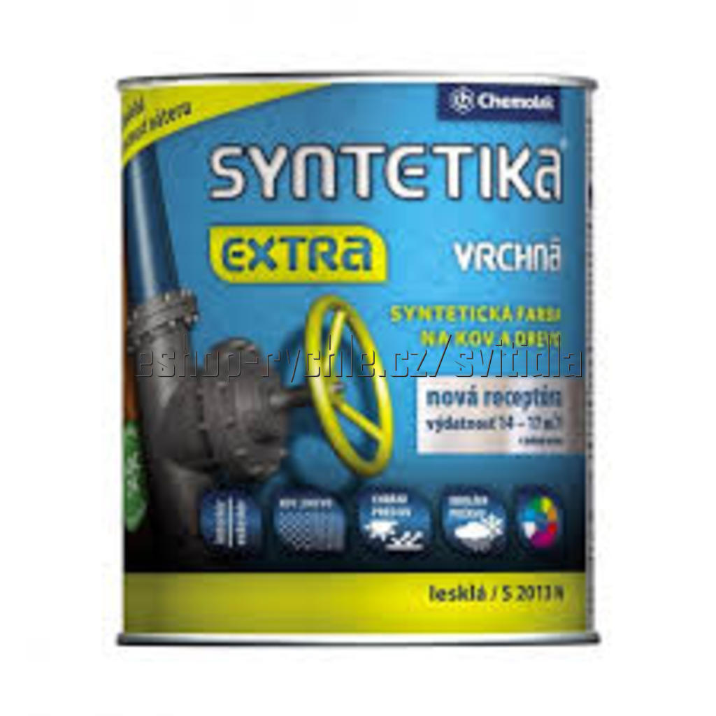 syntetika vrchní extra/0,75l oranžová