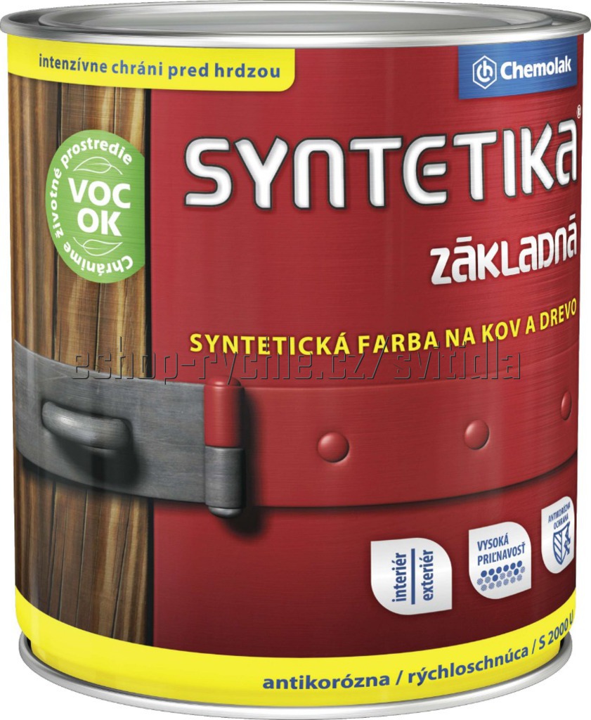syntetika základ/2,5l červenohnědá